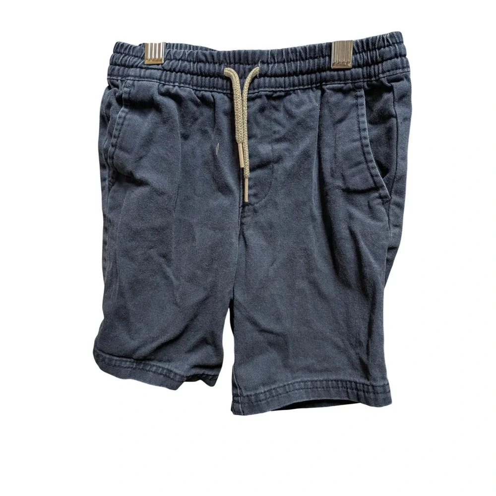 Old Navy Boys Navy Blue Drawstring Elastic Waist Casual Shorts Size 5T